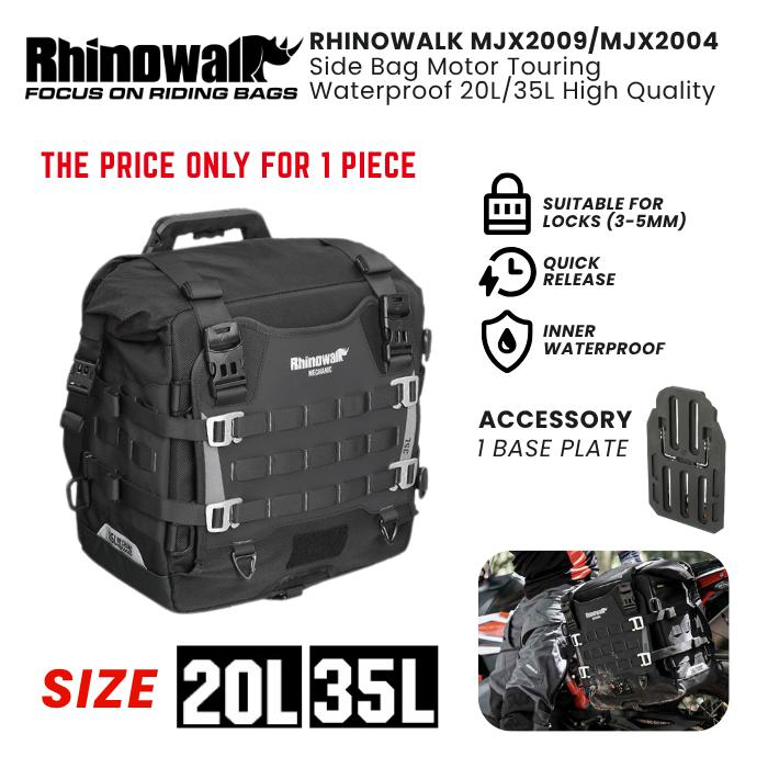 Rhinowalk MJX2009/MJX2004 Motorcycle Touring Side Bag 20L 35L Premium