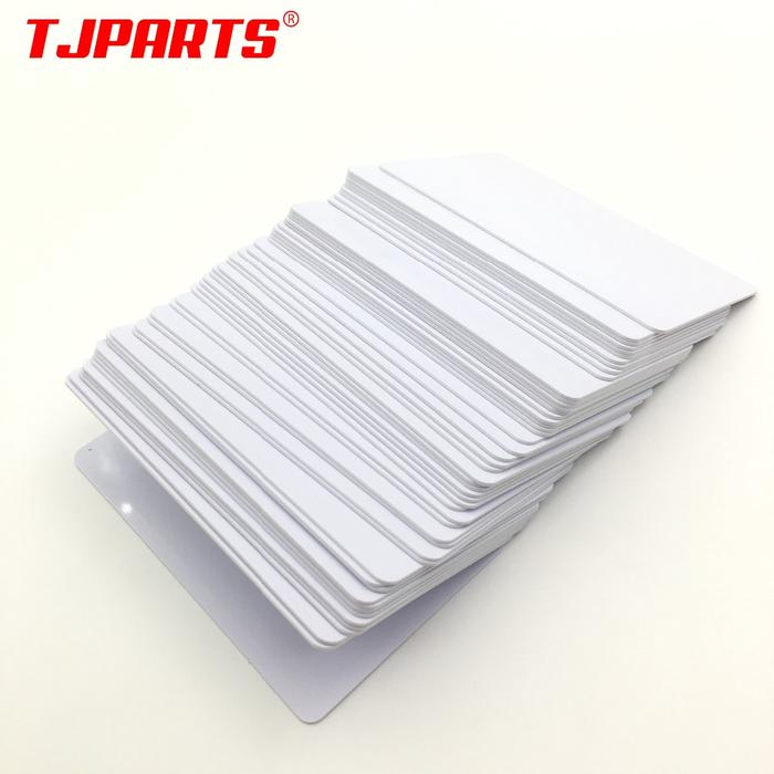100 glossy White Blank inkjet printable PVC Card Waterproof plastic