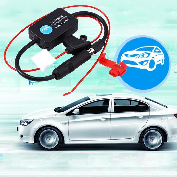 Car FM Radio Signal Amplifier Car FM Amplifier Ant - 208 Car Radio