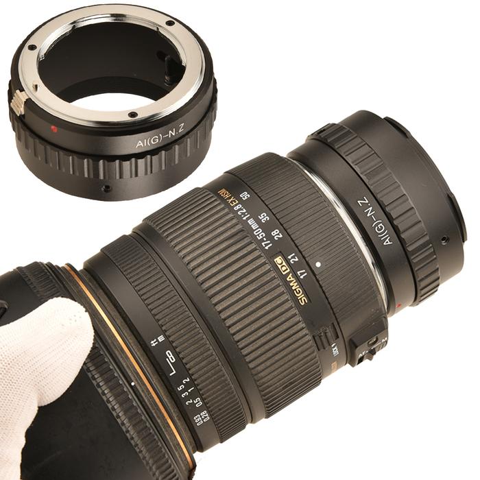 Lens Adapter Ring Lens Mount Adapter Camera Lens Adapter for Nikon G/D Lenses for Nikon Z Mount Z6/Z