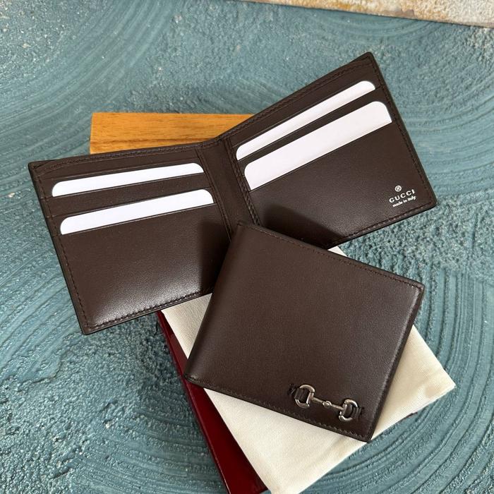 Bifold Wallet Horsebit Cocoa