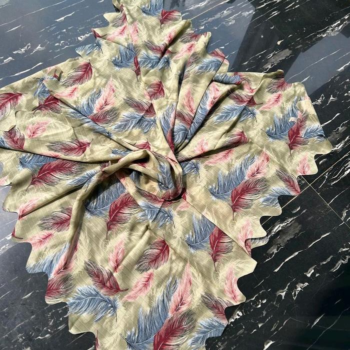 hijab Imah scarf berbahan viney dobby premium,Laser gelombang besar seperti di gambar