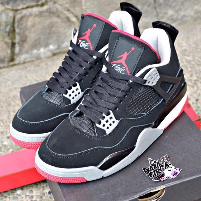 Nike Air Jordan 4 Retro Black Red