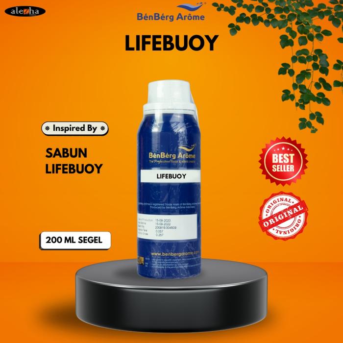BIBIT PARFUM MURNI LIFEBUOY / SABUN LIFEBUOY (BENBERG AROME) 200ML SEGEL