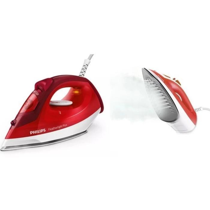 Philips Setrika Listrik steam Iron Setrika Philips Uap 800W GC1424/45