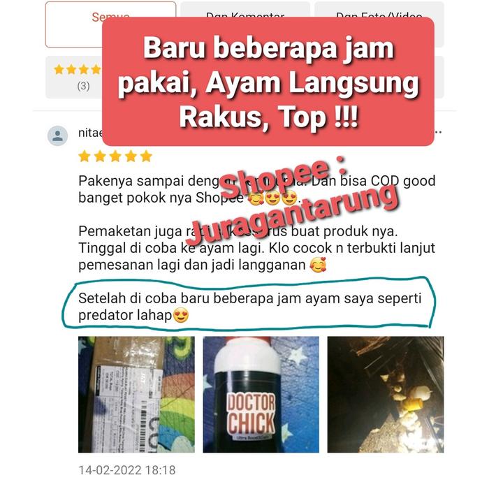 RAINBOW AYAM penambah stamina dan vitamin ayam
