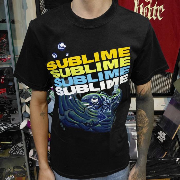 T Shirt Band Official SUBLIME - FISH