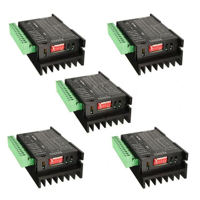 5PCS CNC Single Axis 4A TB6600 Stepper Motor Drivers Controller