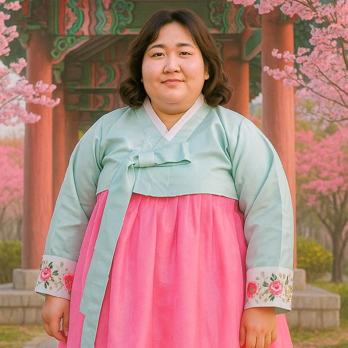Hanbok Jumbo Ld 110 Dewasa Wanita