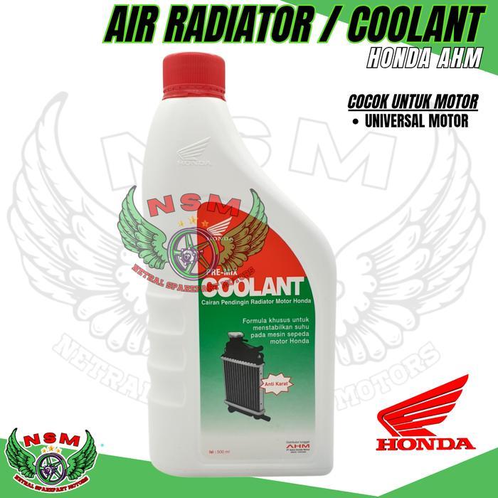 ORIGINAL AIR RADIATOR COOLANT HONDA AHM SEMUA MOTOR Cairan Pendingin Mesin Anti Overheat Universal M