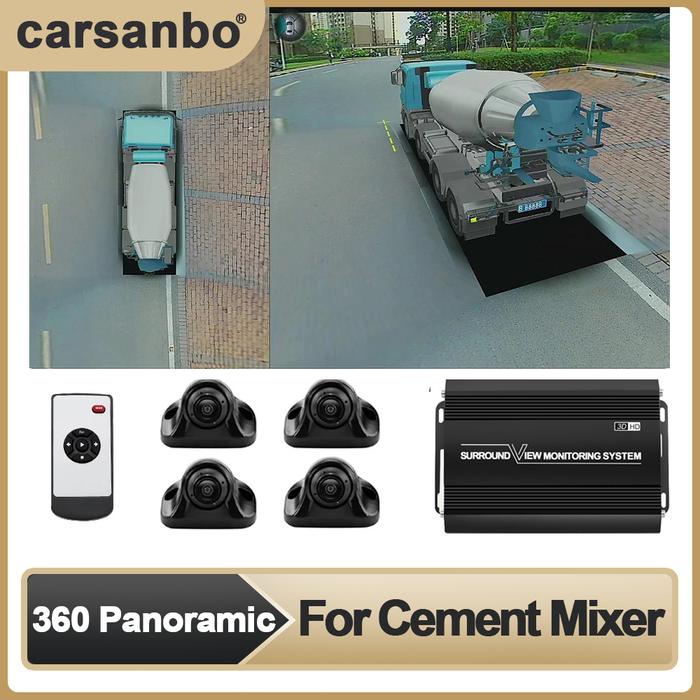 Carsanbo Car 360° Surround Bird's Eye View Camera System Auto 360