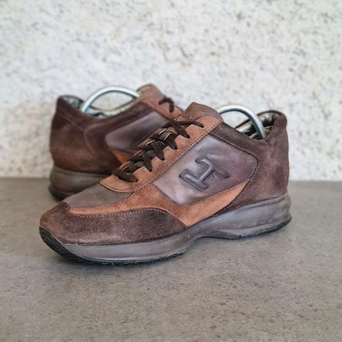 HOGAN INTERACTIVE ITALY SNEAKERS SHOES SIZE 42.5 Casual Pria Sport