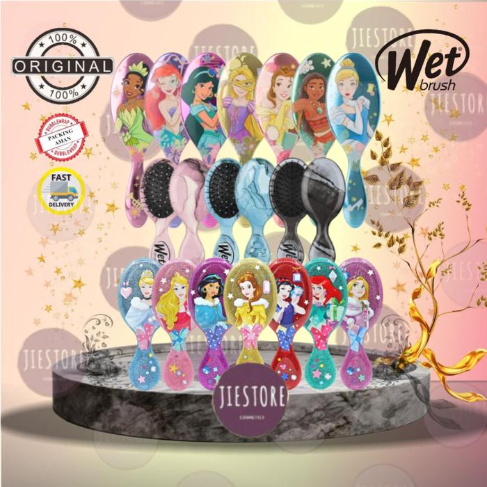 THE WET BRUSH Detangler Ori / Disney Princess /Squirt / Flex Dry / Pop n Go /Mini Disney Princess