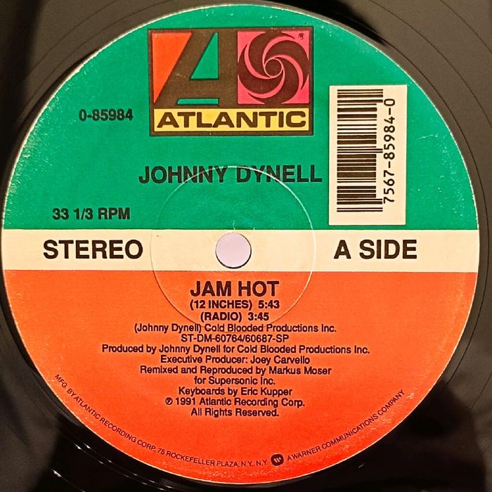 Johnny Dynell ~ Jam Hot ~ Love Will Find A Way (David Morales Orgasmic Mix) ~ 12" Vinyl Piringan Hit