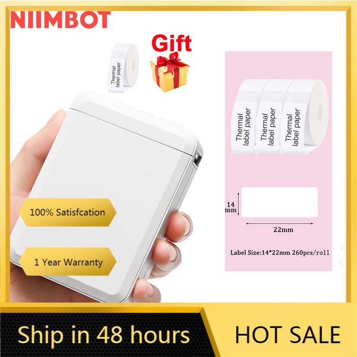 Niimbot D110 Label Printer Label Maker Wireless Label Printer Tape