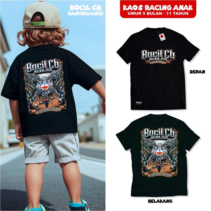 KAOS ANAK BOCIL CB NGANJUK CB BEKICOT ORIGINAL BOCIL CB BANYUWANGI