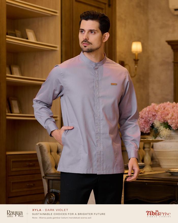 XYLA KOKO DARK VIOLET / KOKO NIBRAS XYLA / XYLA DARK VIOLET LENGAN PANJANG / KOKO DEWASA NIBRAS XYLA