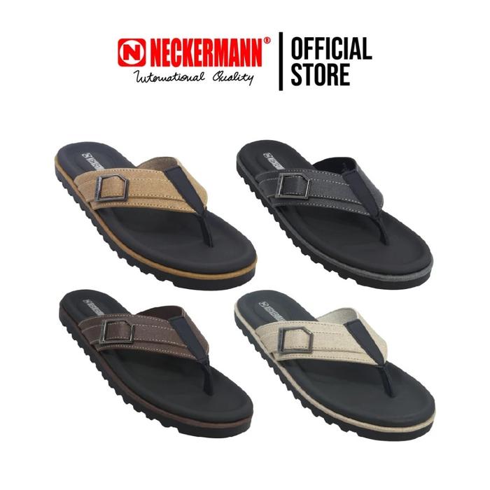 Sandal Pria NECKERMANN FULTON 801 Asli original / Sendal Cowok Casual Kulit Premium