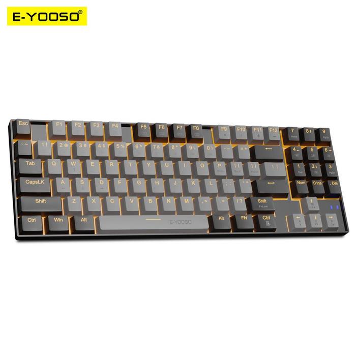 E-YOOSO Z13 USB Mechanical Gaming Keyboard Blue Red Switch 89 Keys