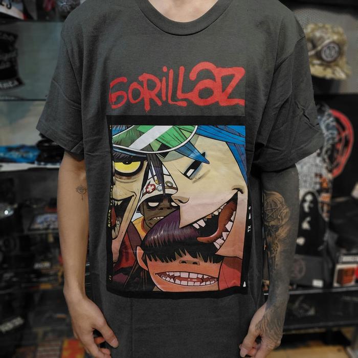 T Shirt Band Official GORILLAZ - GROUP PHOTO