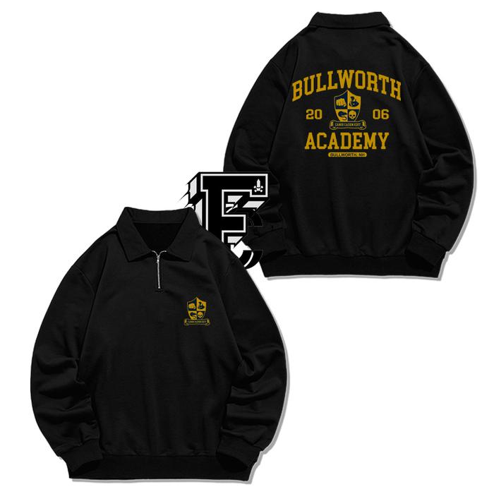 Half Zif Bully Bullworth Academy/ Bully Bullworth Academy Fleece Katun