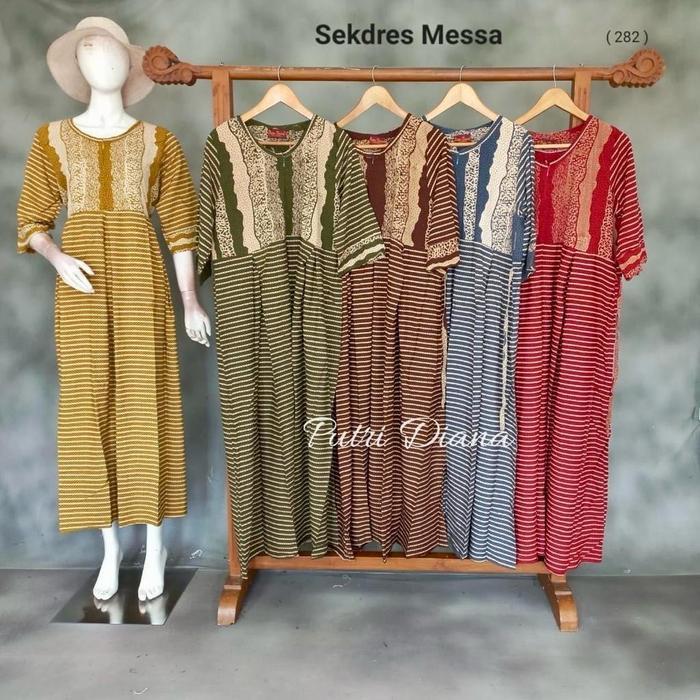 Terbaik PUSPA Longdress Daster Gamis By Anna Al Abdullah Terimakasih