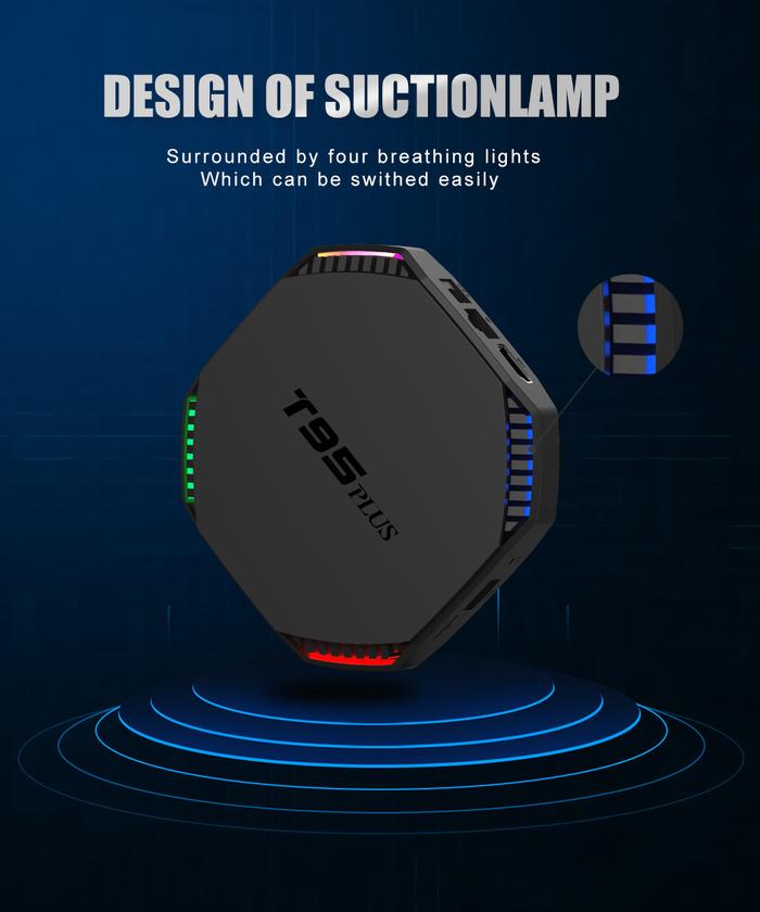 WOOPKER T95 PLUS Set Top Box Android 11.0 8G 128GB Android TV BOX 8K