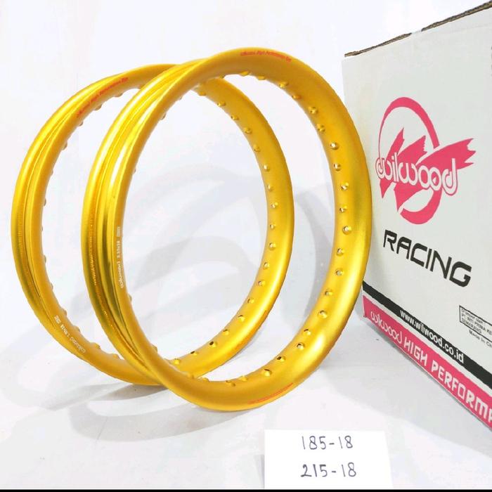 pelek ring 18 185/215 depan belakang wilwood Ushape
