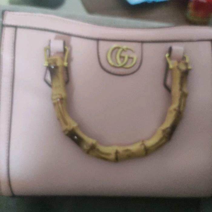 GUCCI BAG PINK ORIGINAL Wanita