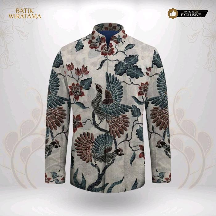 Wiratama-Kain Batik Tulis Sutra ATBM Baron 3D Exclusive RB-1913