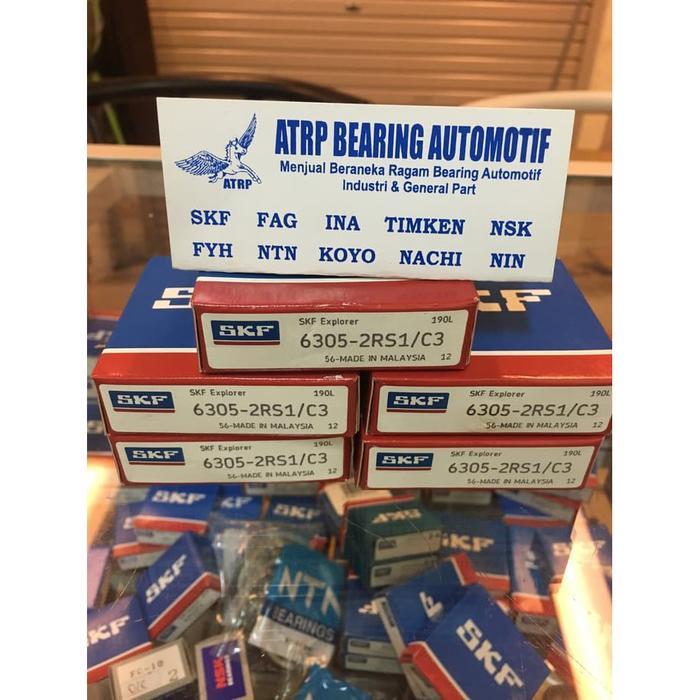 BALL BEARING 6305 2RS1/C3 6305 2RS C3 SKF
