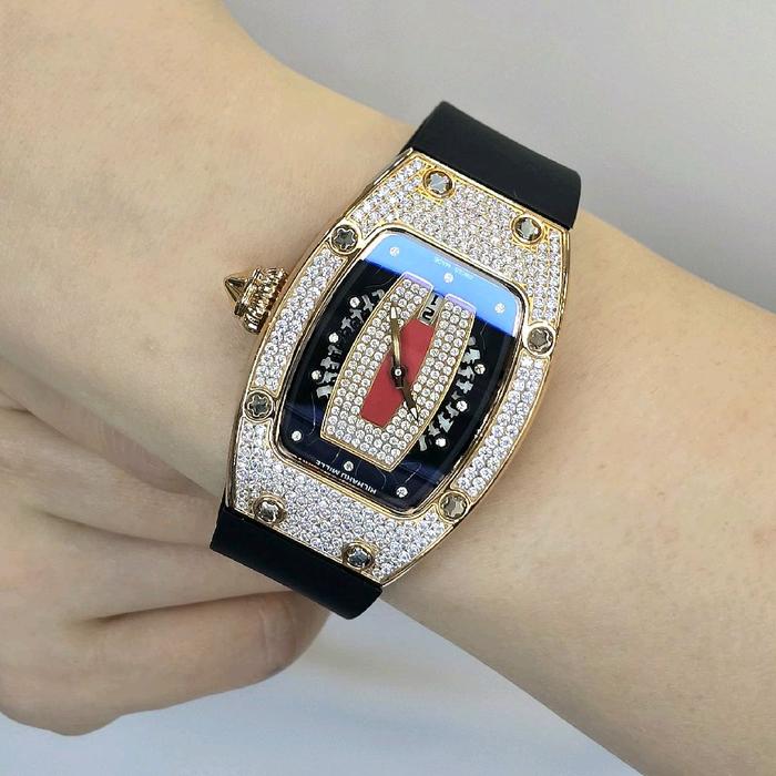JAM TANGAN RM007 Ladys/Moissanite Diamond Automatic