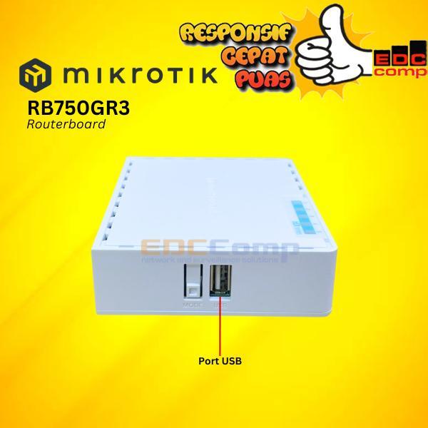 STOK TERBATAS !!!! MIKROTIK RB750GR3 HEX / RB750GR3 HEX ROUTER TERJANGKAU