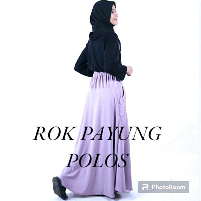 ROK PAYUNG POLOS / ROK PAYUNG LEBAR