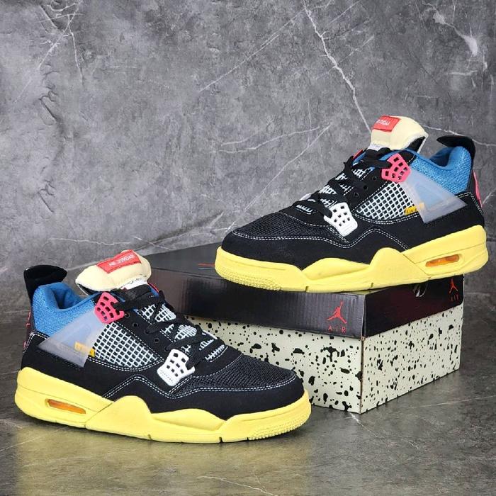 Union LA X Air Jordan 4 Retro Off Noir