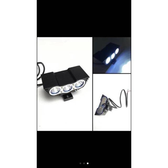 Lampu tembak led owl mini 30watt 3 mata cree 3 led mode ultrafire