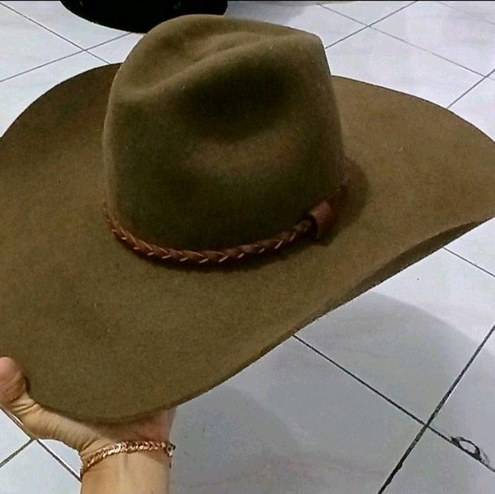 Topi panama topi fedora topi laken koboy topi laken topi wol topi laken asli topi laken fedora topi
