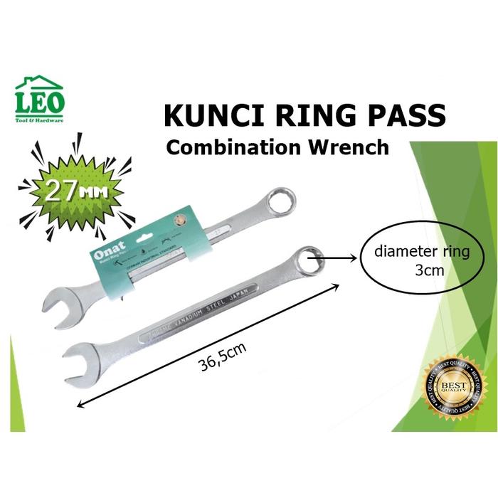 Kunci Ring Pas combination wrench 27mm