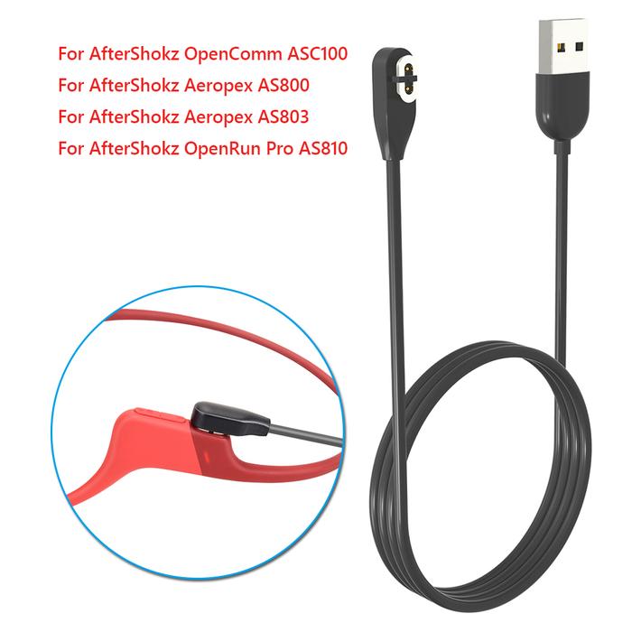 Pengisi Daya Headphone Konduksi Tulang untuk AfterShokz OpenComm