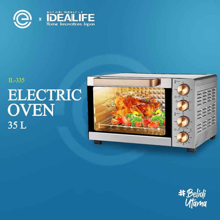 Idealife Oven Listrik 35L IL-335 Diamond Cavity