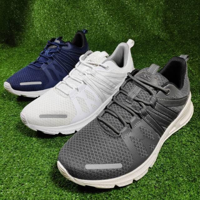 S㊚57 SPOTEC MIDTOWN WHITE RUNNING OLAHRAGA 38-44. ORI & BARU SNEAKER LIGHT J✓F7