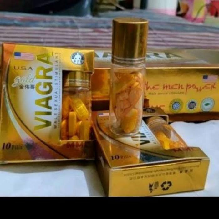 Code-viagaraa Gold asli original Obat penambah Stamina Pria Kuat Herbal tahan Lama dewasa