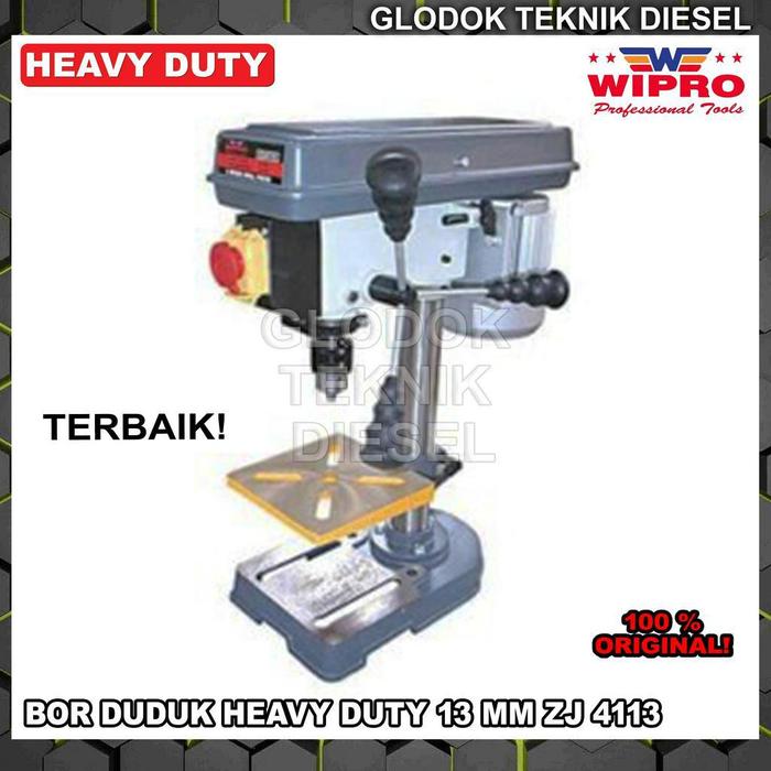 Wipro Mesin Bor Duduk Heavy Duty 13 MM HD ZJ4113 ZJ 4113 ORIGINAL