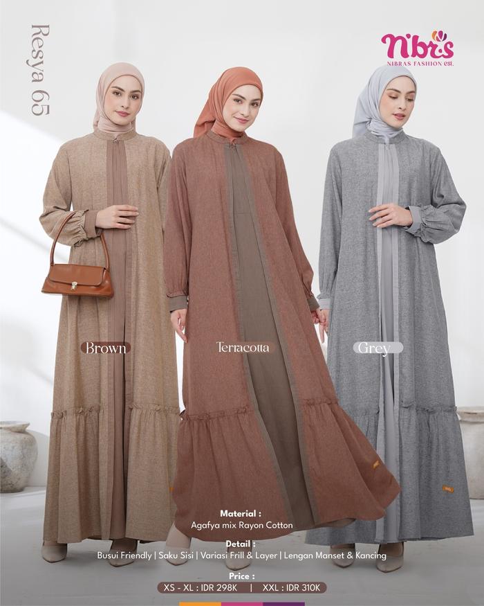 NIBRAS GAMIS REGULER TERBARU RESYA 65