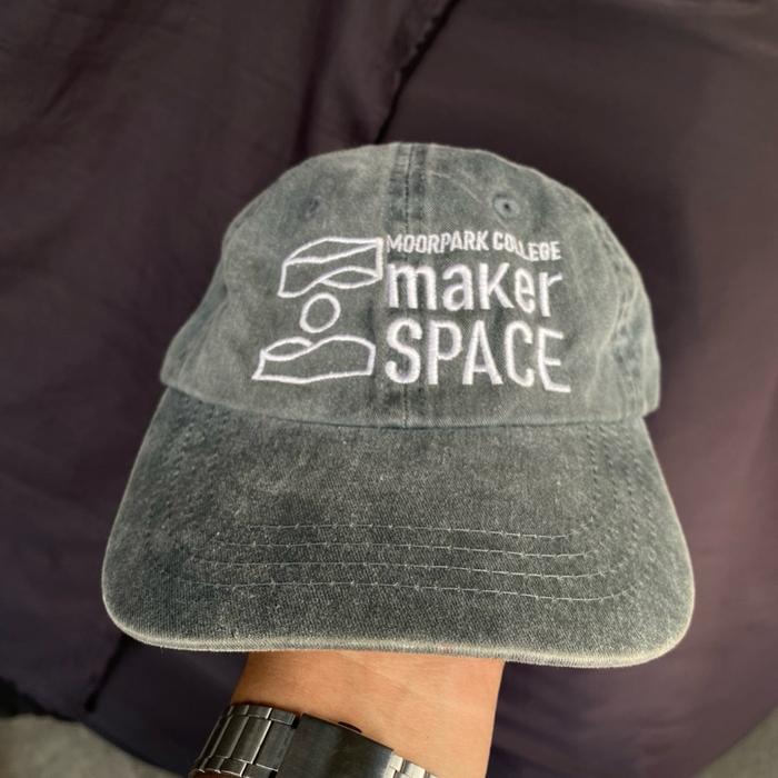 Port and company maker space six panel cap