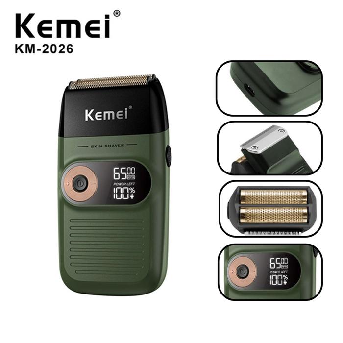 KM-1996,KM-2024,KM-5027,KM-2026 T9 Kemei Alat Cukur Listrik untuk