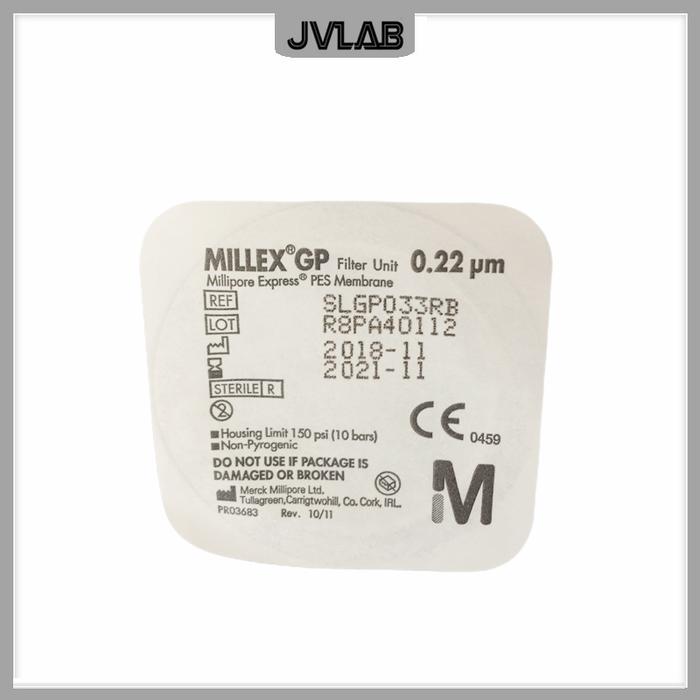 Unit Filter Penyemprot Millex-gp 33 Mm Millipore Polyethersulfone PES