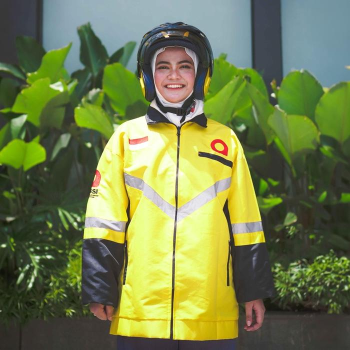 MAXIM - HELM DAN JAKET (MAXIM - TRANSPORTASI ONLINE)