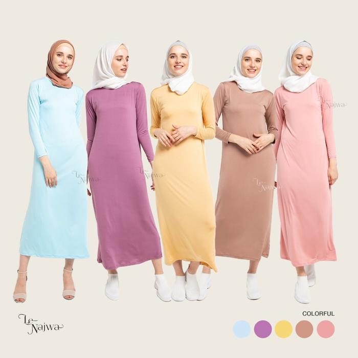 Le Najwa - Gamis Fashion Muslimah Lucia Manset