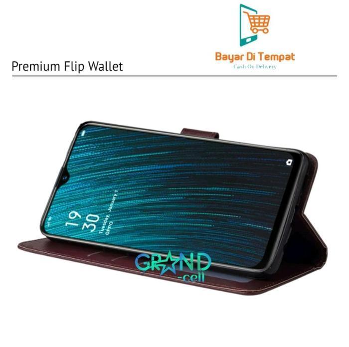 Flip Wallet For Oppo A12 Premium Casing Standing Case Best Seller
